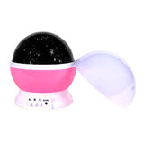 New Romantic Rotating Star Moon Sky Rotation Night Projector Light Lamp