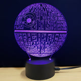 USB Touch 3D Atmosphere Night Light