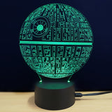 USB Touch 3D Atmosphere Night Light