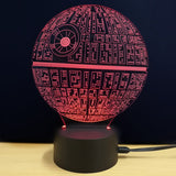 USB Touch 3D Atmosphere Night Light