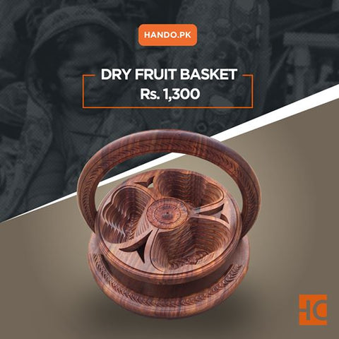 Wooden Dry-Fruit Basket