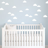 free ship 24pcs Clouds shape child Nursery decor wall sticker,S1