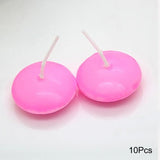 10Pcs/lot Floating Candles Romantic Round Water Disc Wedding Party Home Decoration #2