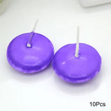 10Pcs/lot Floating Candles Romantic Round Water Disc Wedding Party Home Decoration #2