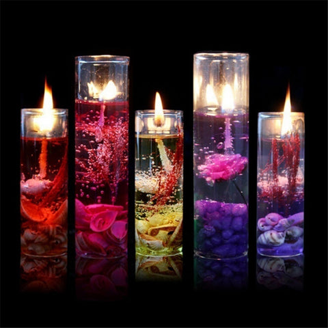 Romantic Candle Crystal Jelly Candle Wedding Valentine's Day Candles Aromatherapy Sea Jelly Birthday Celebration Lover  Decor