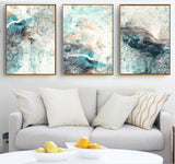 Modern Simplicity of Abstract Canvas Paintings Modular Pictures Wall Art Canvas for Living Room Decoration No Framed