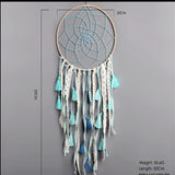 nordic dream catcher large tassel dream catcher  room decoration white pink dreamcatcher supplies   gift for friend