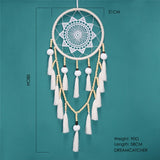 nordic dream catcher large tassel dream catcher  room decoration white pink dreamcatcher supplies   gift for friend